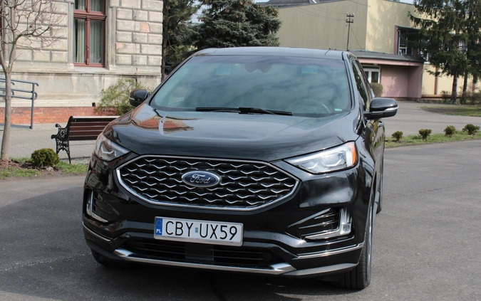 Ford EDGE cena 115000 przebieg: 45798, rok produkcji 2020 z Węgliniec małe 56